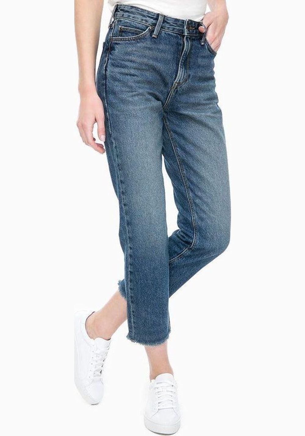 Джинсы MOM STRAIGHT L32IRDUB