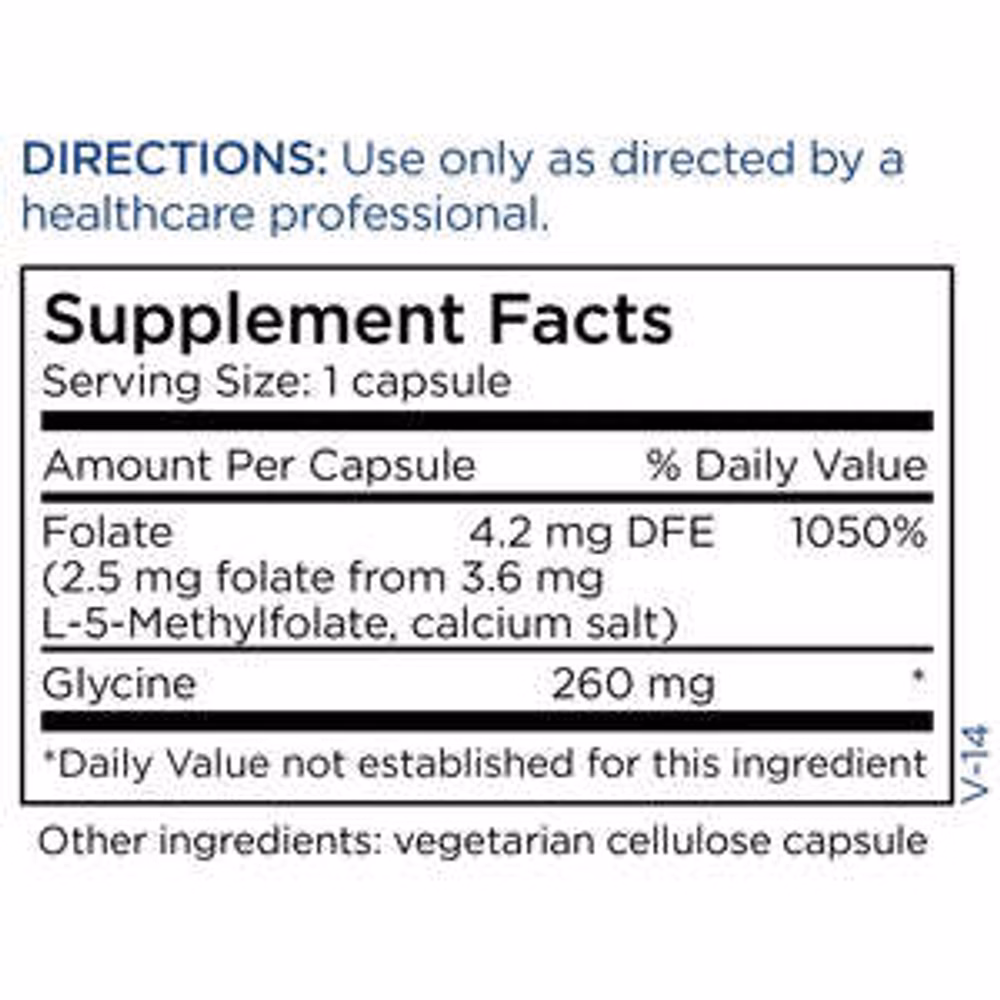 Metabolic Maintenance® L-Methylfolate 2.5 mg