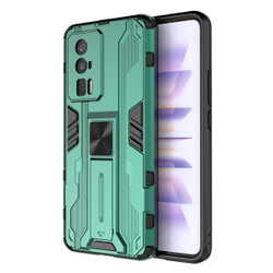 Противоударный чехол с подставкой Transformer для Poco F5 Pro