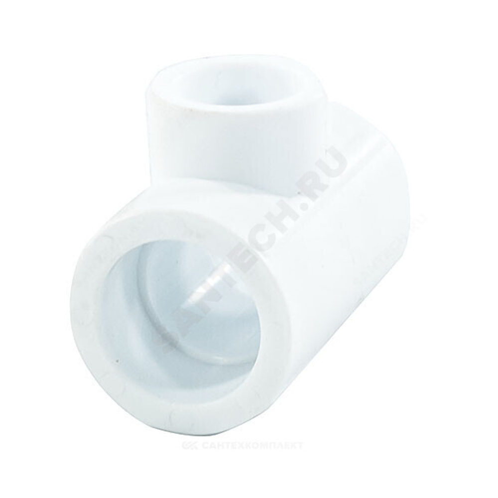 Тройник PP-R переходной белый Дн 40х20х40 PRO VALFEX 10402040-PRO