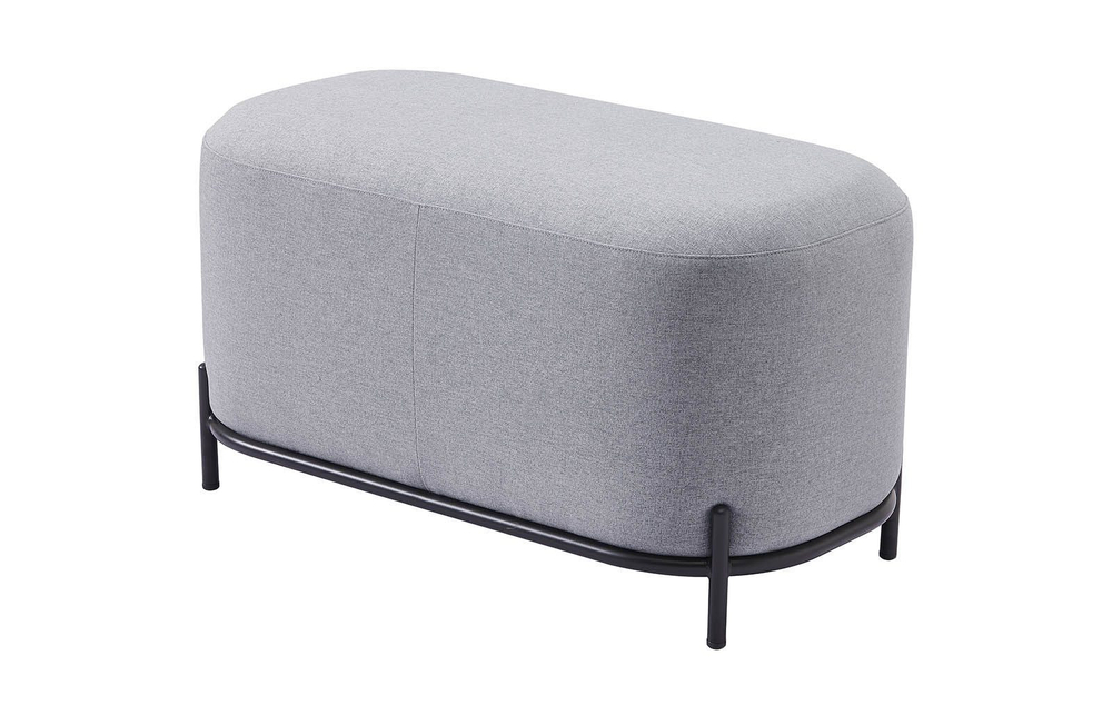Пуф SOFA 03-4080 светло-серый HE512-10