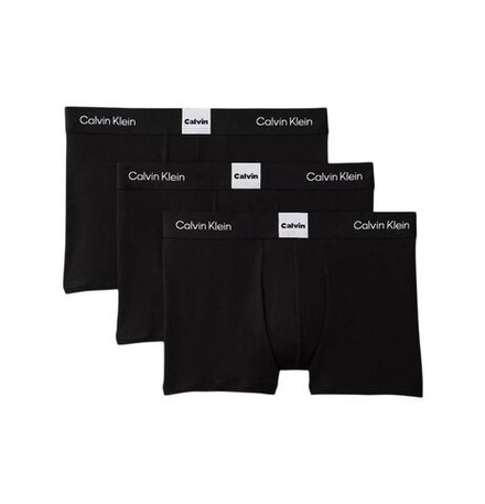 Мужские спортивные боксеры Calvin Klein Icon Logo Graphic 3P - black