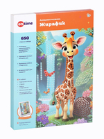Картина из алмазной мозаики "Жирафик" 45230