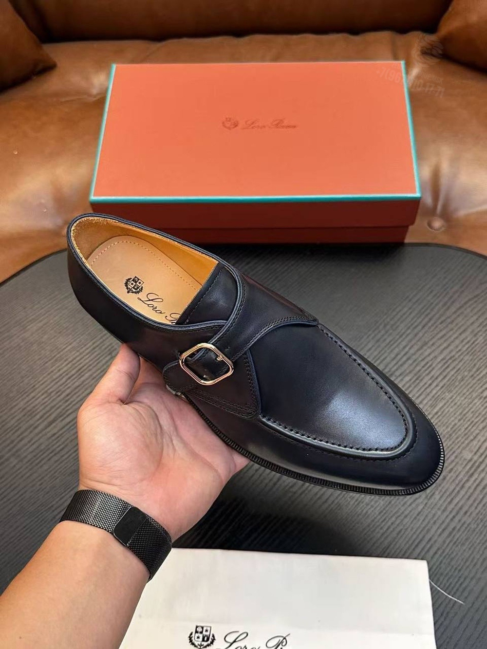 Туфли Loro Piana Sergio Walk Derby