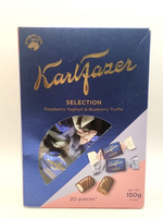 Fazer Конфеты шоколадные Selection ассорти (малиновый йогурт и черничный трюфель) 150 г (Из Финляндии)
