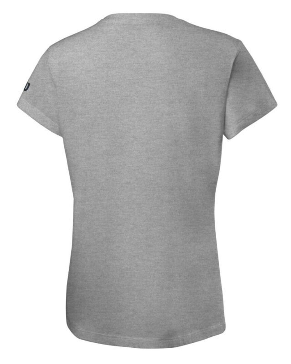 Женская теннисная футболка Wilson Paris 2021 Tech Tee W - heather grey