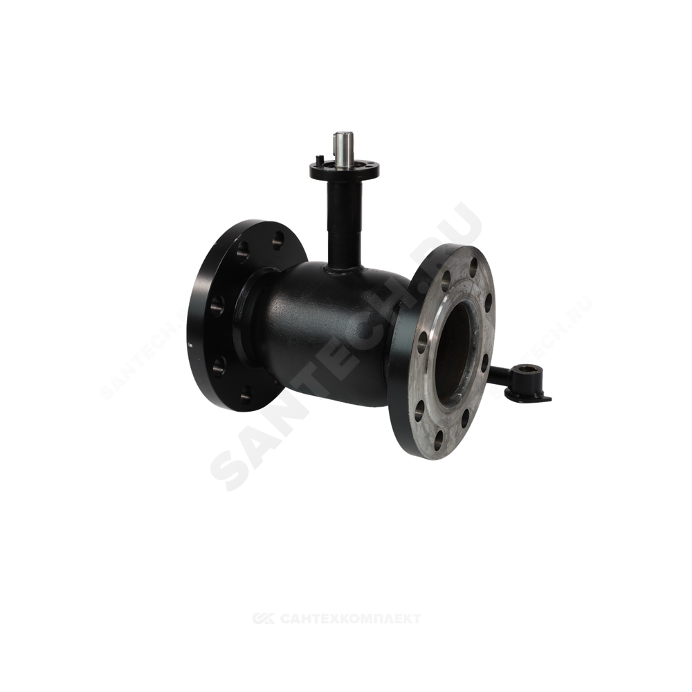 Кран шаровой сталь 09Г2С Ballomax КШТ 61.103 Ду 125 Ру25 фл L=325мм под электропривод с рукояткой ISO F07 BROEN КШТ 61.103.125.А.25