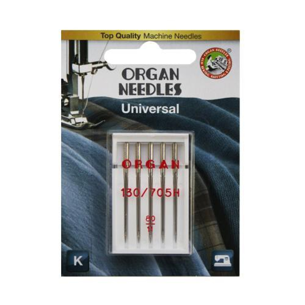 ORGAN иглы машинные универсальные № 80