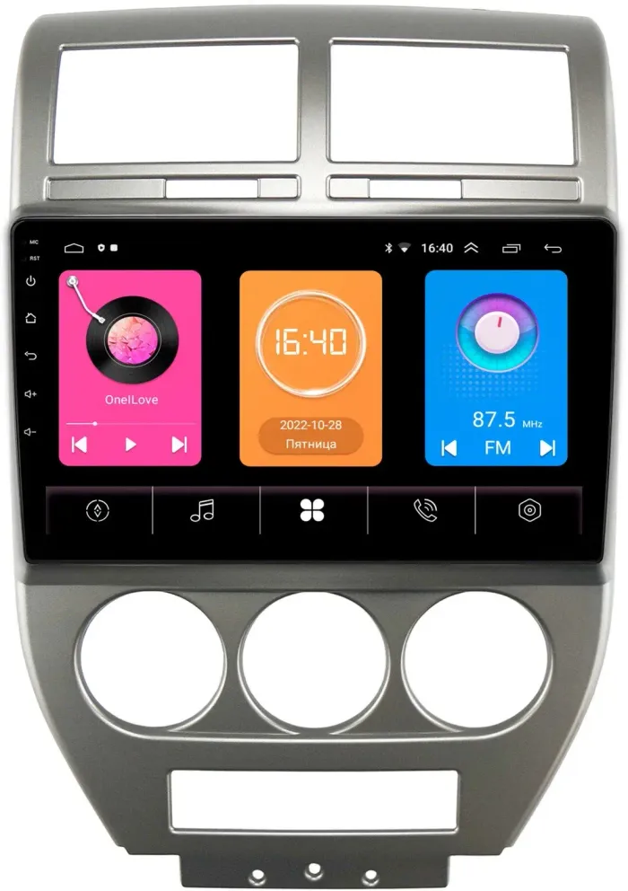 Магнитола для Jeep Compass 2006-2010 - GT10-328 на Android 10
