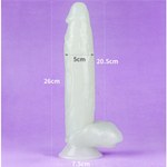 Фаллоимитатор Lovetoy Lumino Play (26×5 см) светящийся в темноте