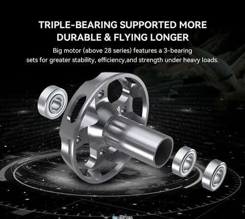 T-Motor AT4120 KV500 Long Shaft / VTOL / Fixed Wing