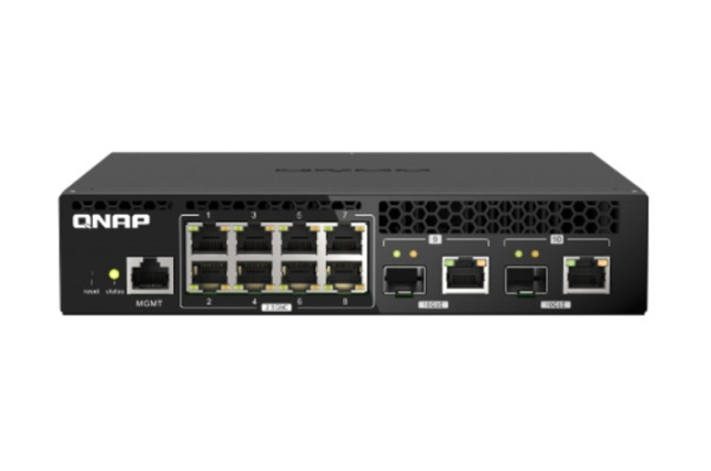Коммутатор управляемый QNAP QSW-M2108R-2C