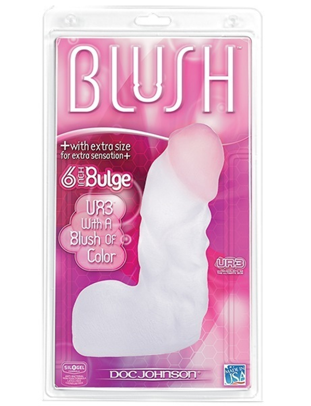 Толстый белый фаллос BLUSH из UR3