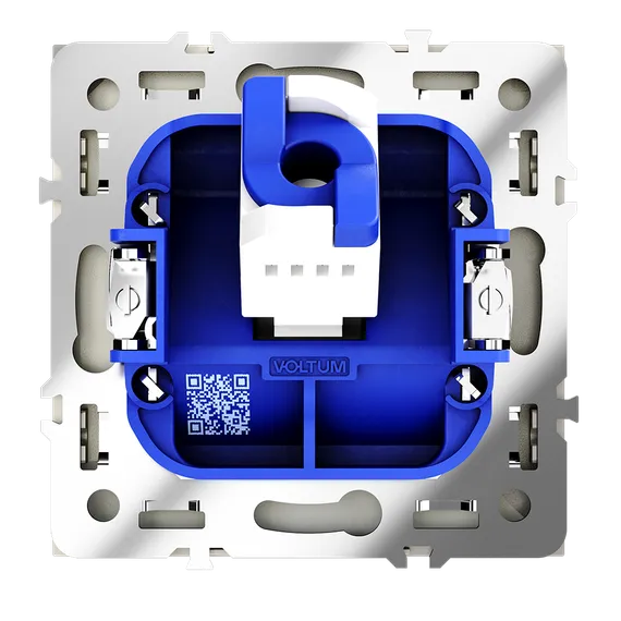 Розетка компьютерная RJ45 кат.6 Voltum S70 Шелк VLS060104