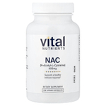 Vital Nutrients, NAC, 600 мг, 100 веганских капсул