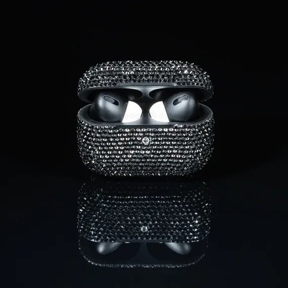 Apple AirPods Pro 2 USB-C Swarovski Crystal Black