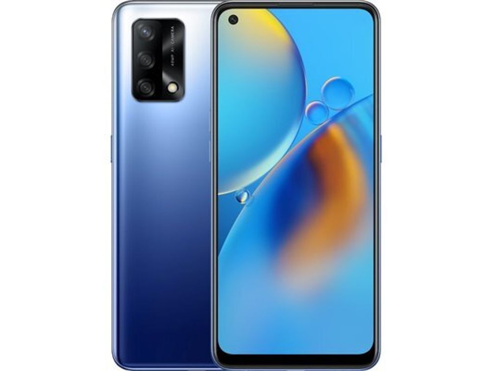 Смартфон OPPO A74 128 ГБ голуюой Смартфон OPPO A74 128 ГБ голуюой