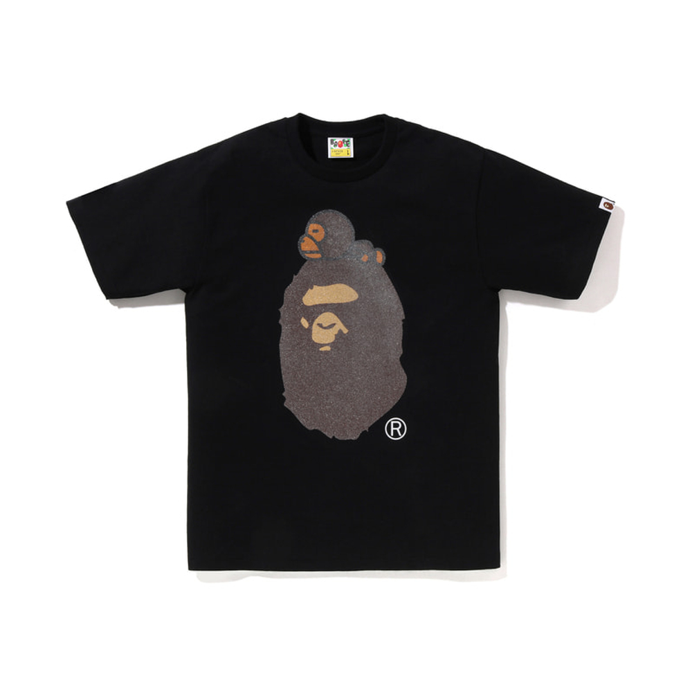 A Bathing Ape Bathing Ape Футболка Cotton Regular Straight Fit Summer 0zxtem00210xq черный