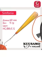 Блесна для рыбалки вертикальная зимняя Kuusamo Simfonia