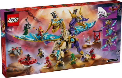 Конструктор LEGO Ninjago 71836 Дугообразный дракон фокуса