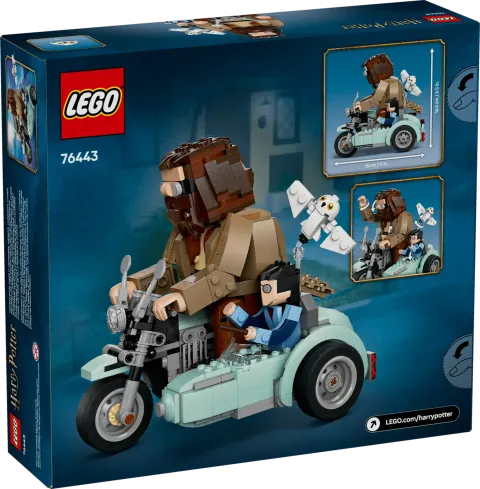 Конструктор LEGO Harry Potter 76443 Поездка Хагрида и Гарри на мотоцикле