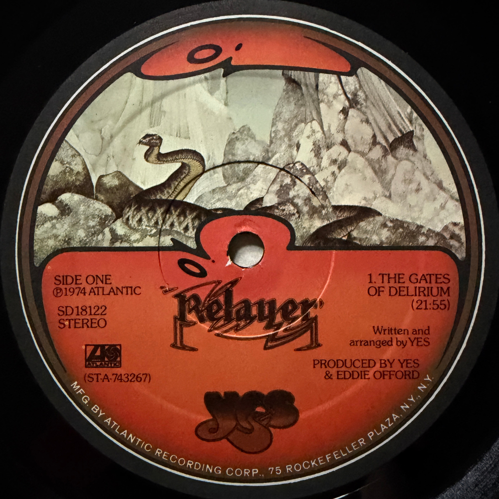 Yes ‎– Relayer (США 1974г.)