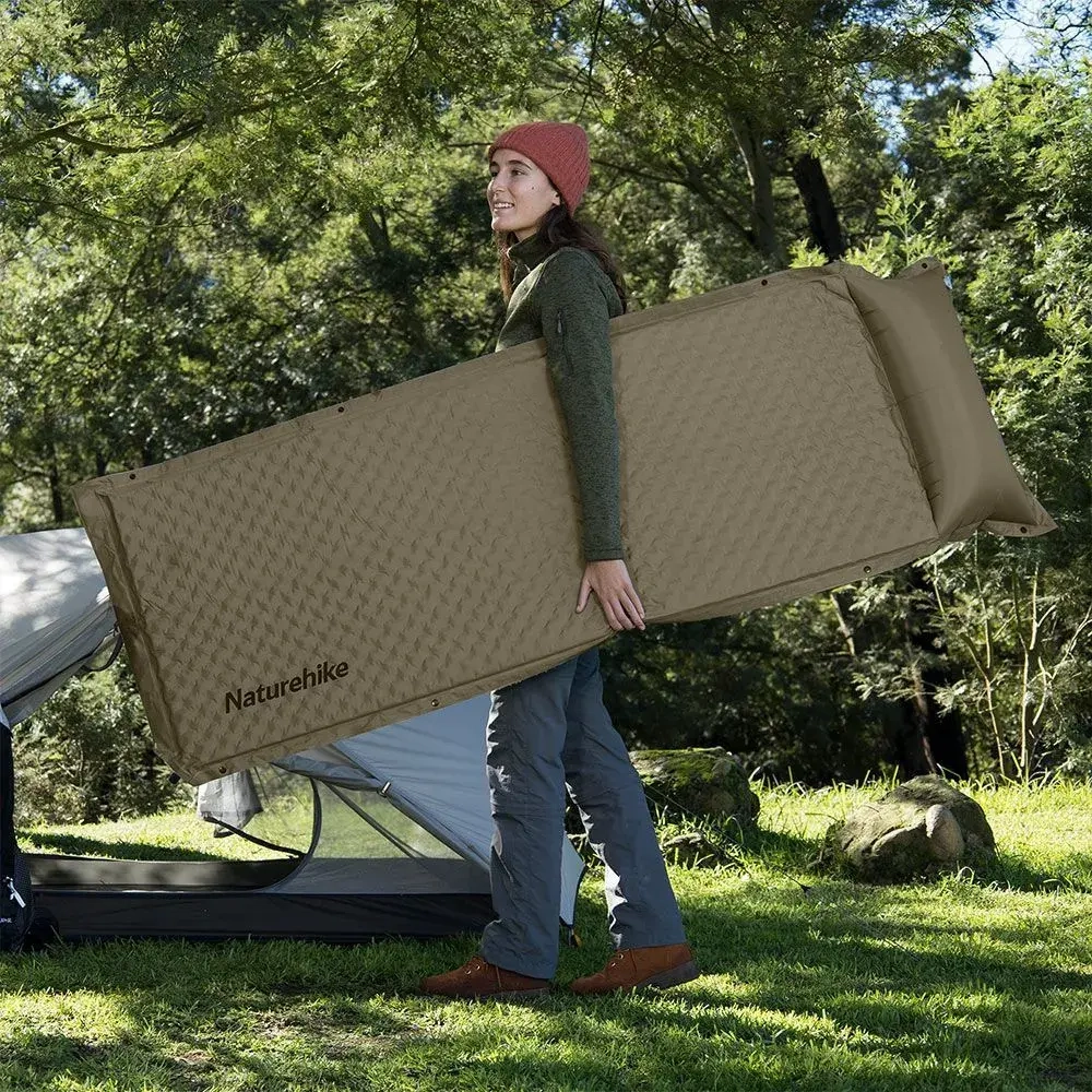 КОВРИК САМОНАДУВАЮЩИЙСЯ NATUREHIKE CNK2300DZ014 D01 С ПОДУШКОЙ