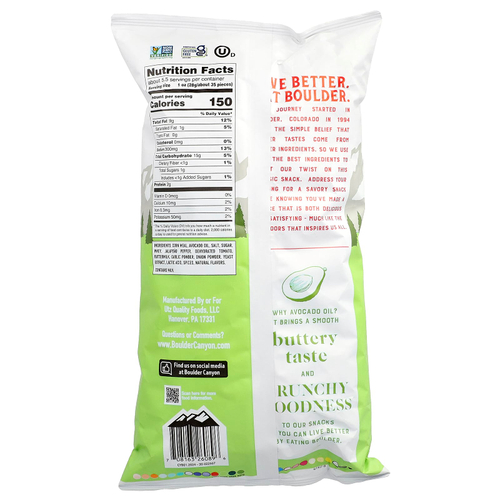 Boulder Canyon, Canyon Poppers™, со вкусом халапеньо, 148,8 г (5,25 унции)