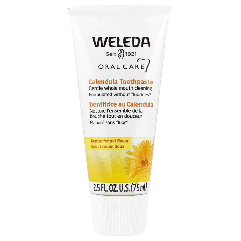 Weleda, Зубная паста с календулой, с фенхелем, 75 мл (2,5 жидкой унции)
