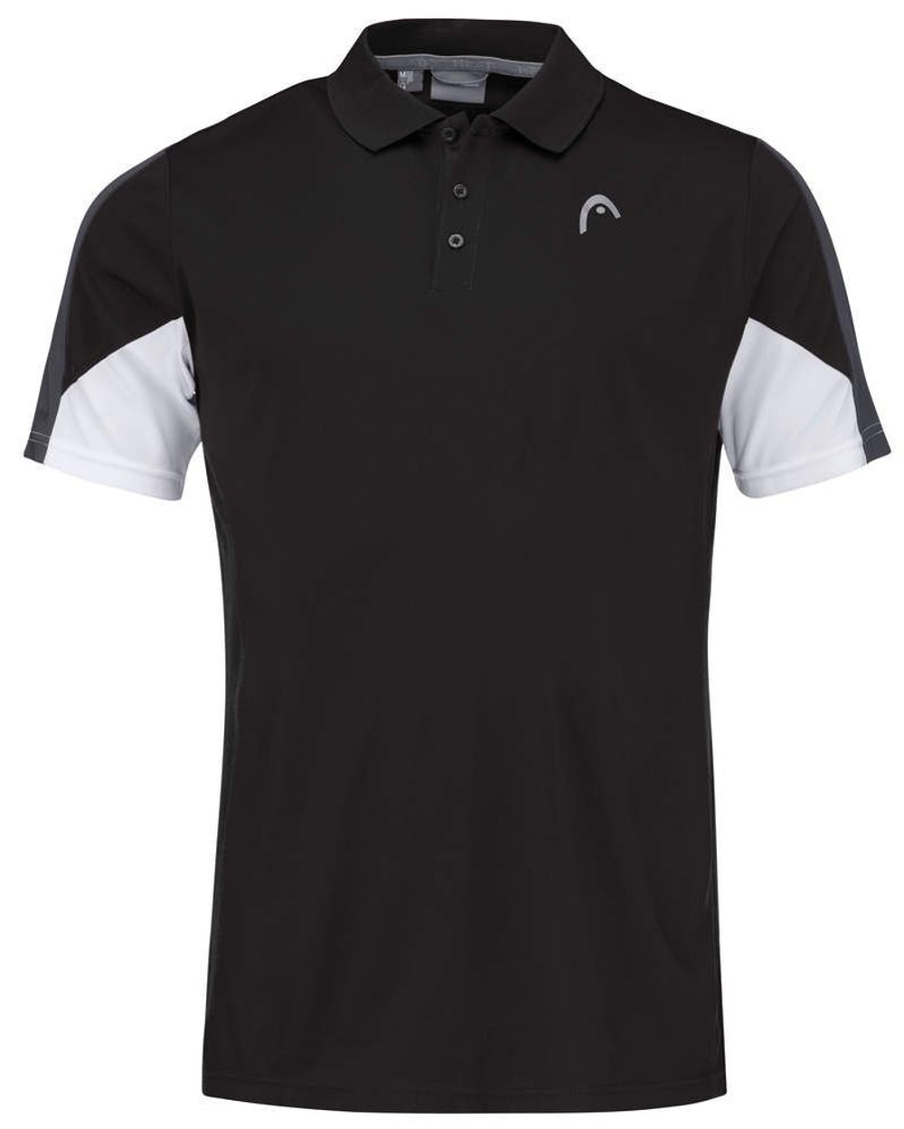 Мужское теннисное поло Head Club 22 Tech Polo Shirt M - черный