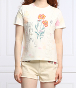 футболка altea Desigual - кремовый(22SWTKAV)