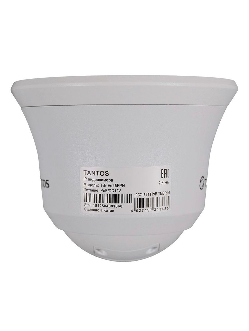 Видеокамера IP TSi-Ee25FPN