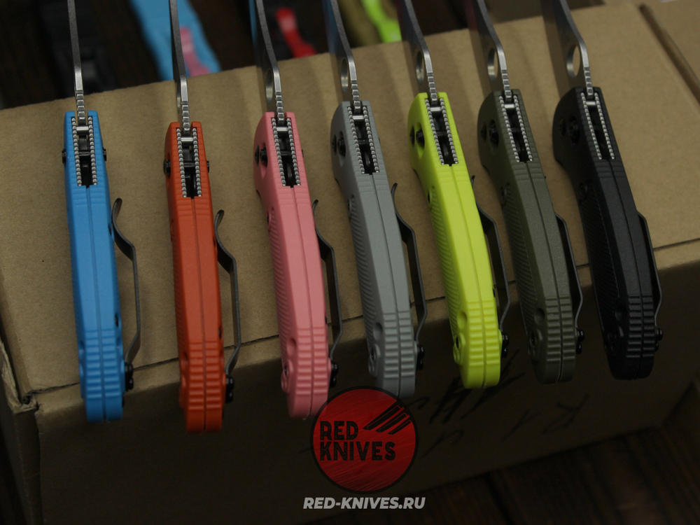 Нож Benchmade 555 Griptilian Mini - небесный нейлон, клинок стоунвош