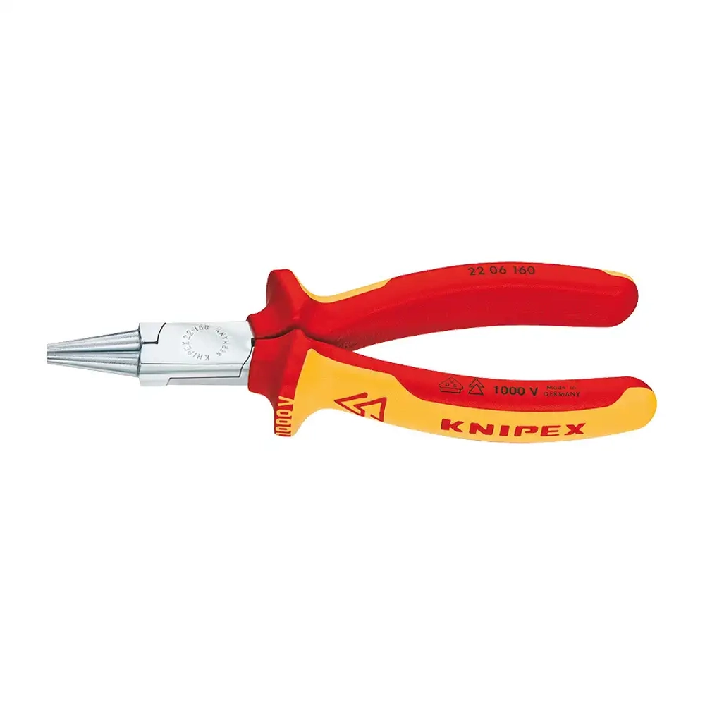 Круглогубцы хромированные 160 мм Knipex 22 06 160