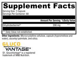 Berberine ES-5 60 Capsules