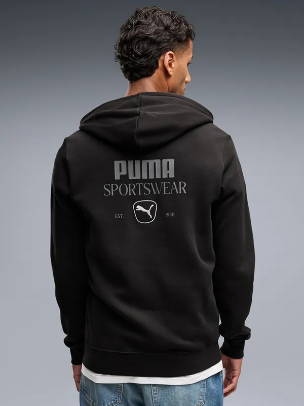 Толстовка мужская PUMA PUMA CLASS Graphic Full-Zip Hoodie FL