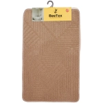 Комплект ковриков для ванной и туалета Bee Tex 55x90 + 45x55 мокко МС 3-002