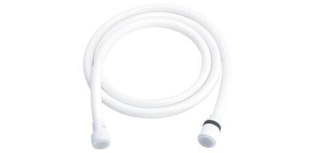 LE8026P-White Шланг душевой Lemark ПВХ, 150 см, TURN-FREE