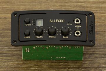 SH-ALLEGRO Звукосниматель с тембрблоком, врезной, для акустической гитары, Shadow