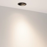 Светильник MS-VORTEX-BUILT-R90-12W Day4000 (BK-BK, 40 deg, 230V) (Arlight, IP20 Металл, 5 лет)