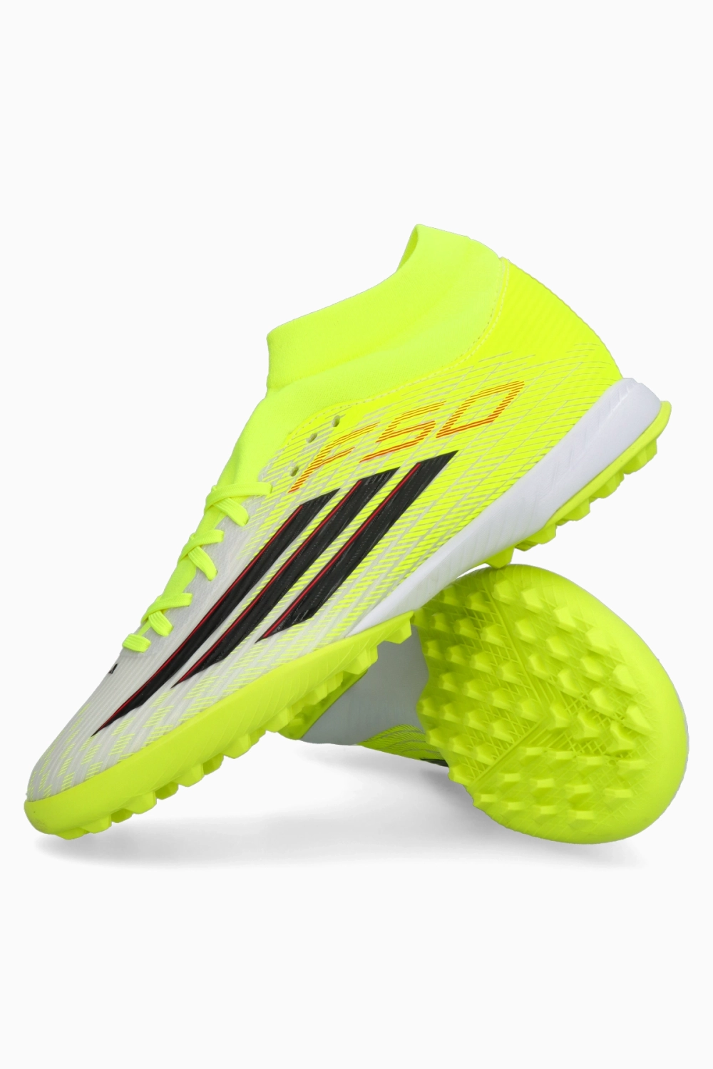 Сороконожки adidas F50 League Mid TF - желтый