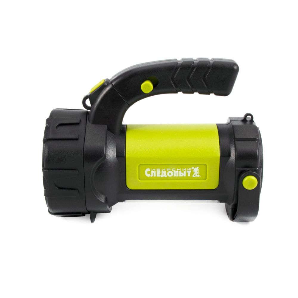 Фонарь-фара "СИБИРСКИЙ СЛЕДОПЫТ-Аврора", 1 LED+1 COB, аккум. 220В, USB/48/