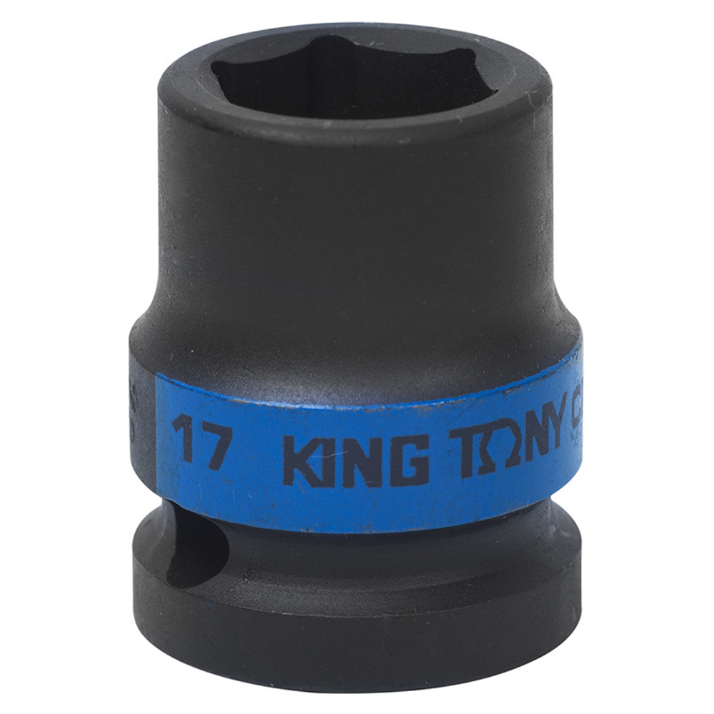 Головка торцевая ударная шестигранная 1/2", 17 мм KING TONY 453517M