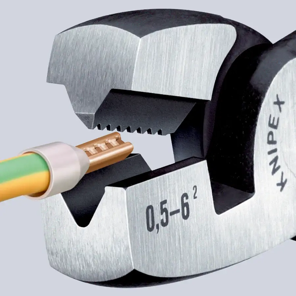 Инструмент для обжима контактных гильз 180 мм Knipex 97 81 180