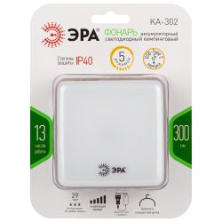 Фонарь кемпинговый светодиодный ЭРА KA-302 кемпинговый аккумуляторный 5W | Кемпинговые фонари