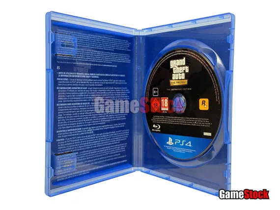 PS4 GTA Trilogy (Б/У, Русские субтитры, CUSA-29729)