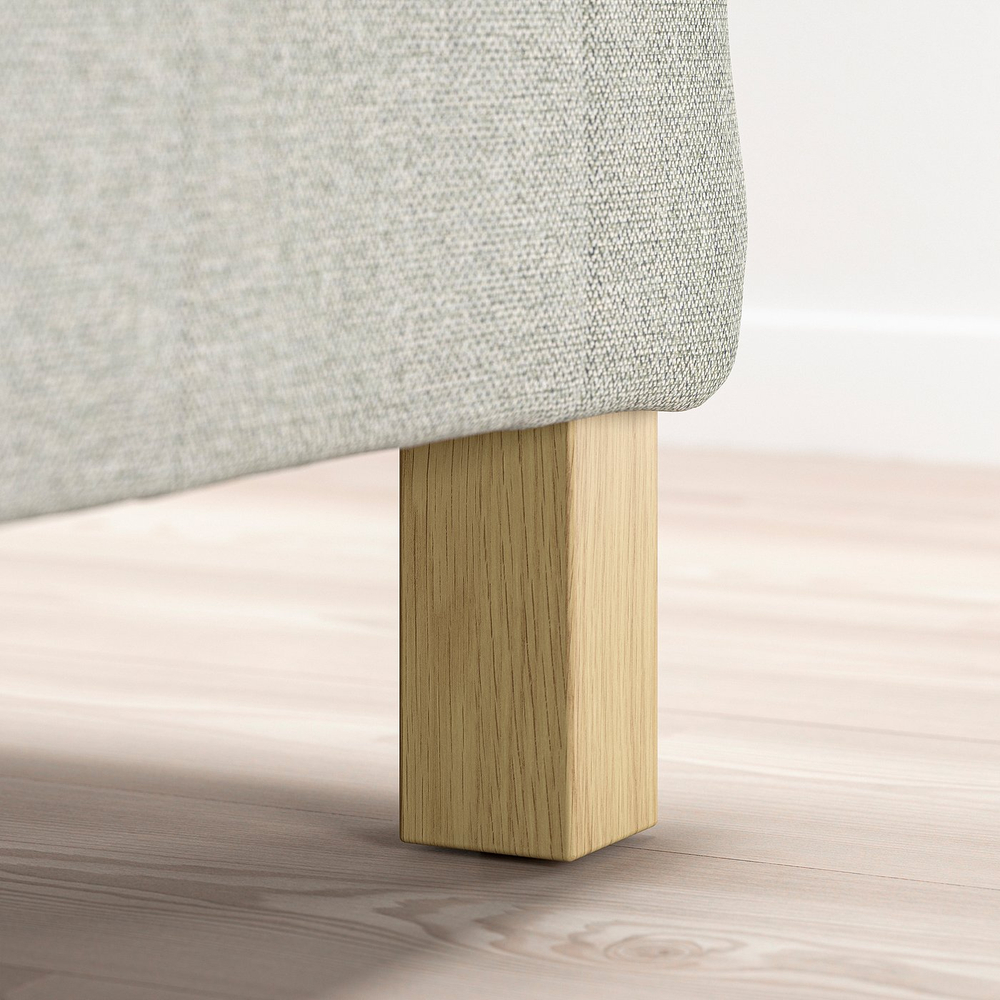 IKEA BURFJORD  (ИКЕА БУРФЙОРД)  -  Ножка - имитация дуба 12.5 см
