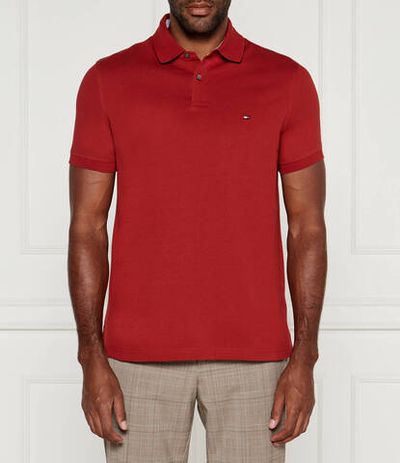 Поло Tommy Hilfiger - коралловый(MW0MW17770)