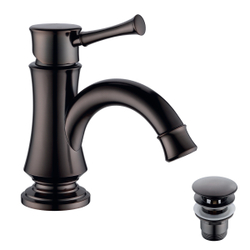 Смеситель Lemark Peretto LM6306RB для раковины черный кофе