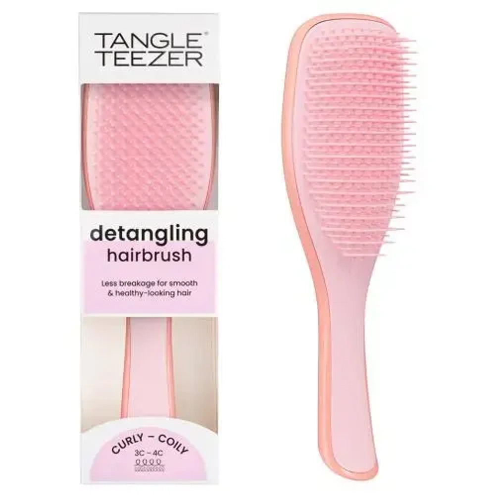 Расческа TANGLE TEEZER The Ultimate Detangler Naturally Curly Mango Pink